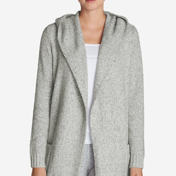 eddie bauer hooded sleep cardigan